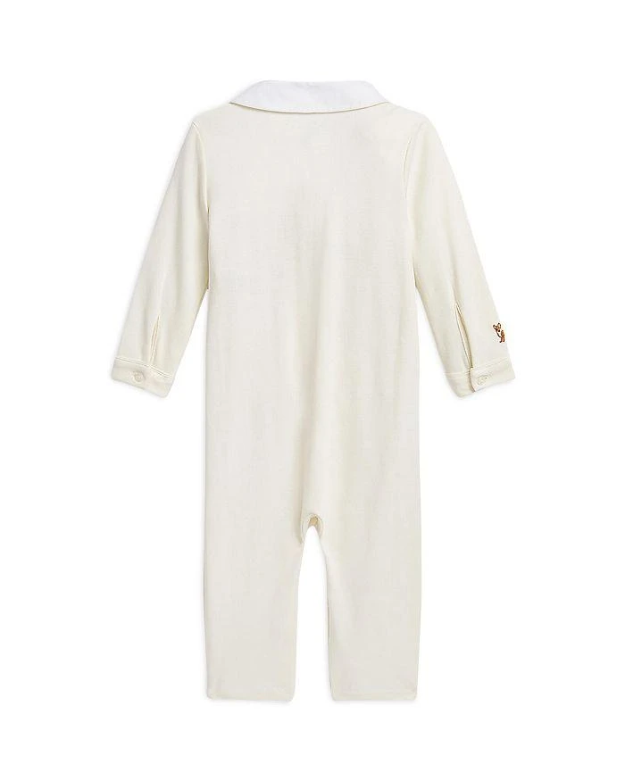 商品Ralph Lauren|Boys' Cotton Embroidered Coverall - Baby,价格¥432,第2张图片详细描述