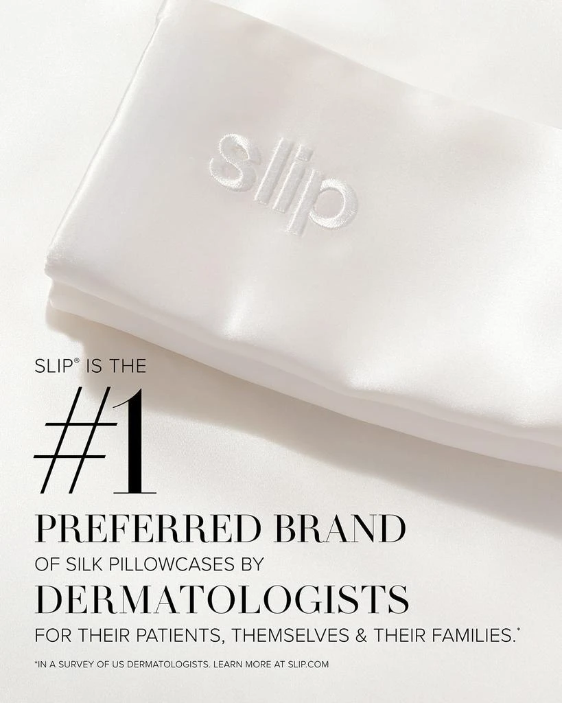 商品Slip|Pure Silk Pillowcase,价格¥687,第5张图片详细描述
