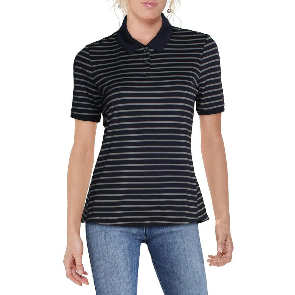 商品Oakley|Oakley Enjoy Women's Striped Short Sleeve Basic Golf Polo,价格¥31,第1张图片