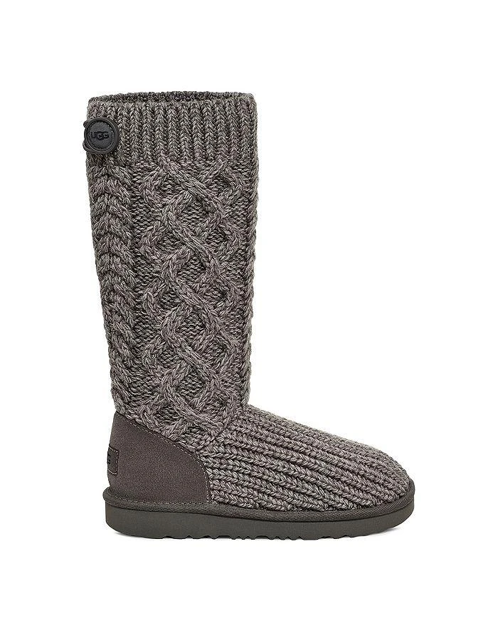 商品UGG|Unisex Classic Cardi Cable Knit Boots - Little Kid, Big Kid,价格¥505,第4张图片详细描述