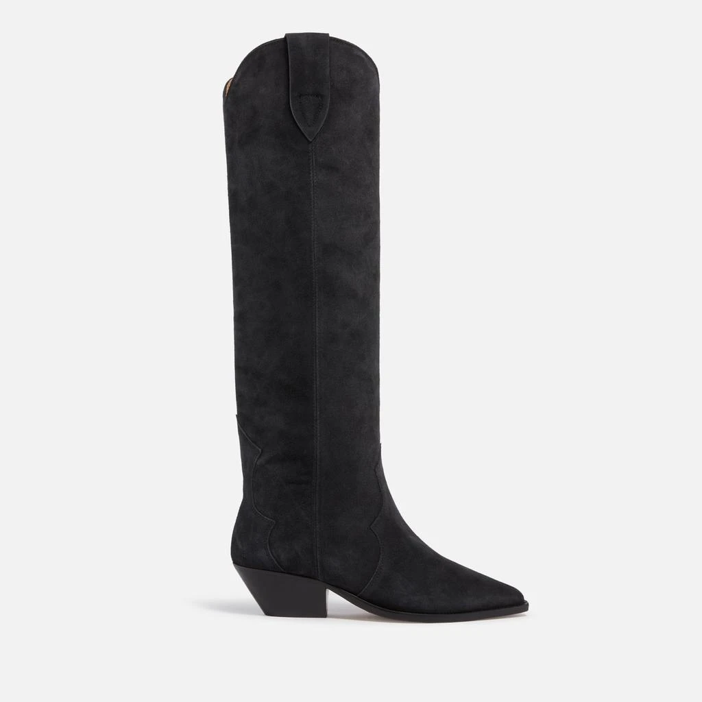 商品Isabel Marant|Denvee Suede Knee Boots,价格¥5537,第1张图片