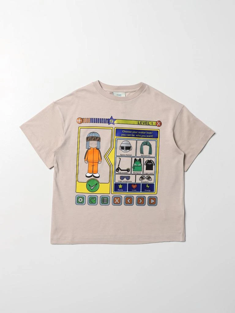 商品Fendi|Fendi t-shirt for girls,价格¥1377,第1张图片
