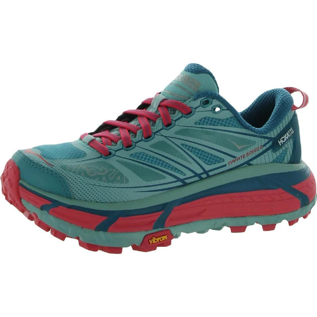 商品Hoka One One|Hoka One One Womens Mafate Speed 2 Fitness Performance Running Shoes,价格¥833,第2张图片详细描述