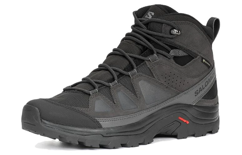 商品[国内直发] Salomon|萨洛蒙 XT-Quest 圆头舒适 防水透气 中帮 户外功能鞋 男款 黑色,价格¥1584,第3张图片详细描述