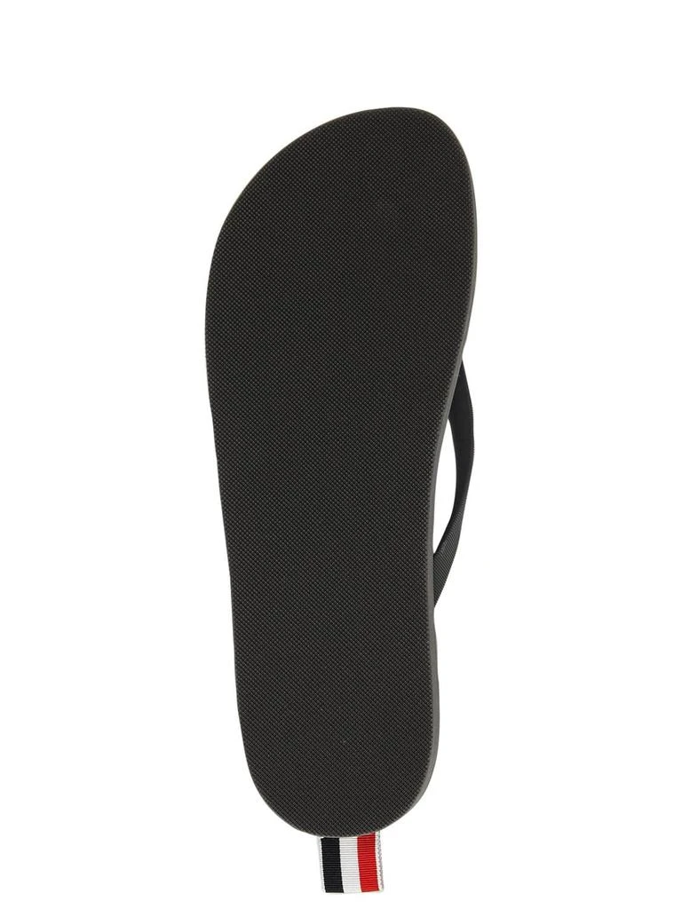 商品Thom Browne|Rwb Stripe Print Rubber Flip Flops,价格¥650,第3张图片详细描述