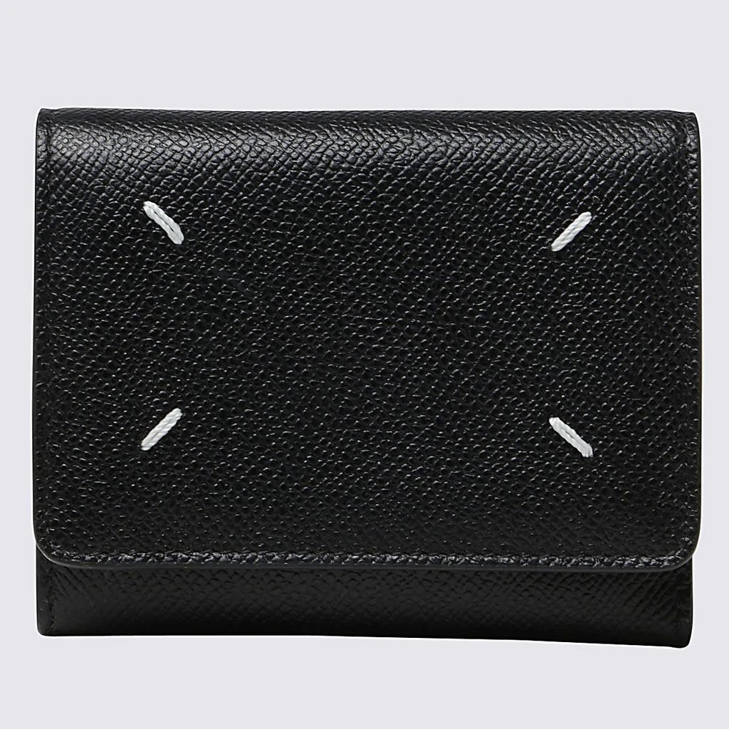 商品MAISON MARGIELA|BLACK LEATHER WALLET,价格¥2205,第1张图片