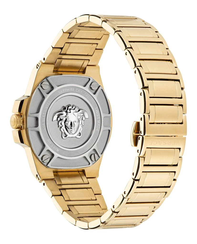 商品Versace|Greca Reaction Bracelet Watch,价格¥8186,第3张图片详细描述