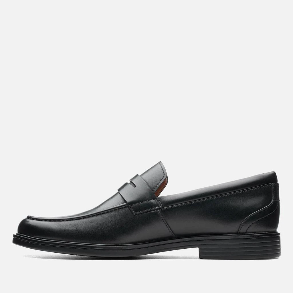 商品Clarks|CLARKS MEN'S UN ALDRIC STEP LEATHER LOAFERS - BLACK,价格¥481,第2张图片详细描述