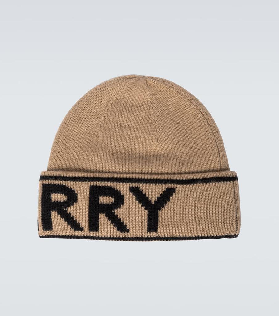 商品Burberry|Logo intarsia cashmere beanie,价格¥1527,第6张图片详细描述
