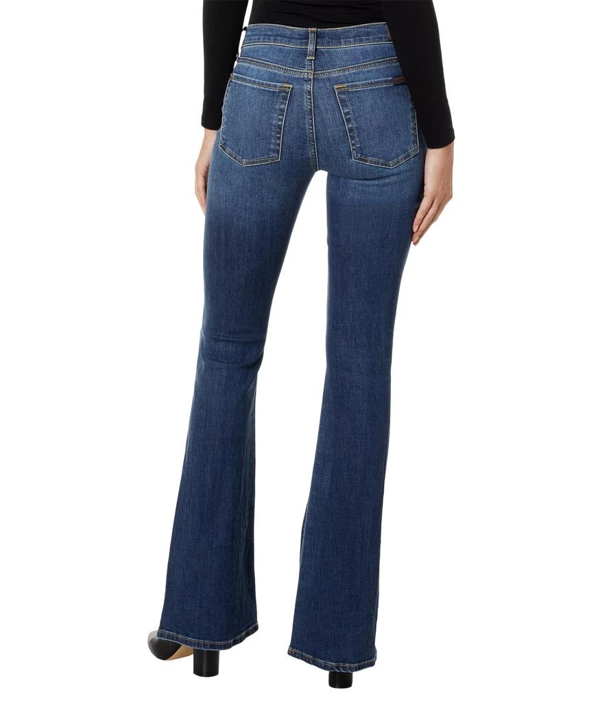 商品7 For All Mankind|High-Waist Ali w/ Distressed Hem in Nolita Dark,价格¥1036,第2张图片详细描述