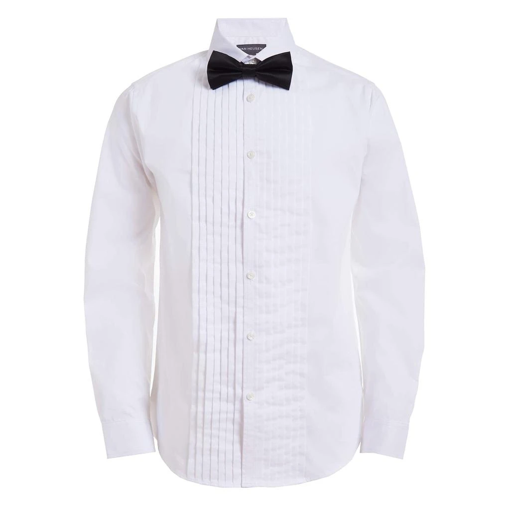 商品Van Heusen|Boys' Tuxedo Dress Shirt with Bow Tie,价格¥198,第1张图片