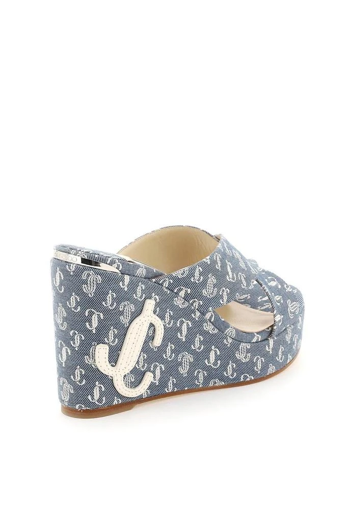 商品Jimmy Choo|'DOVINA' WEDGE MULES,价格¥1544,第4张图片详细描述