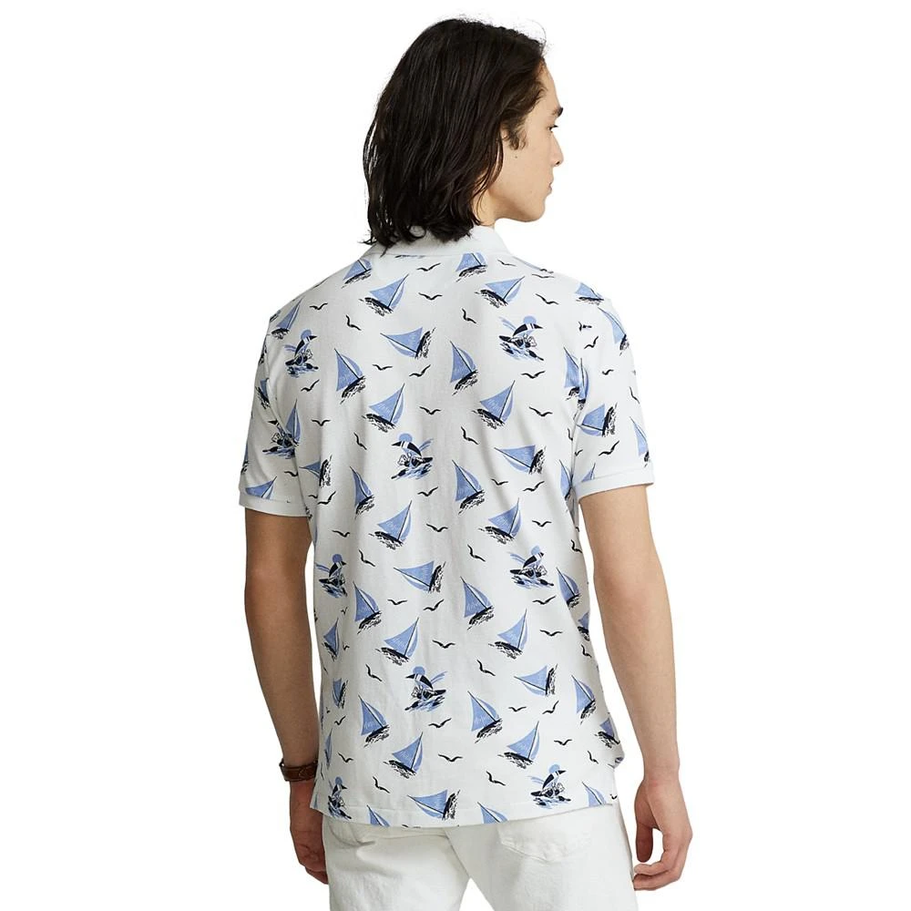 商品Ralph Lauren|Men's Classic-Fit Polo Bear Mesh Polo Shirt,价格¥524,第2张图片详细描述
