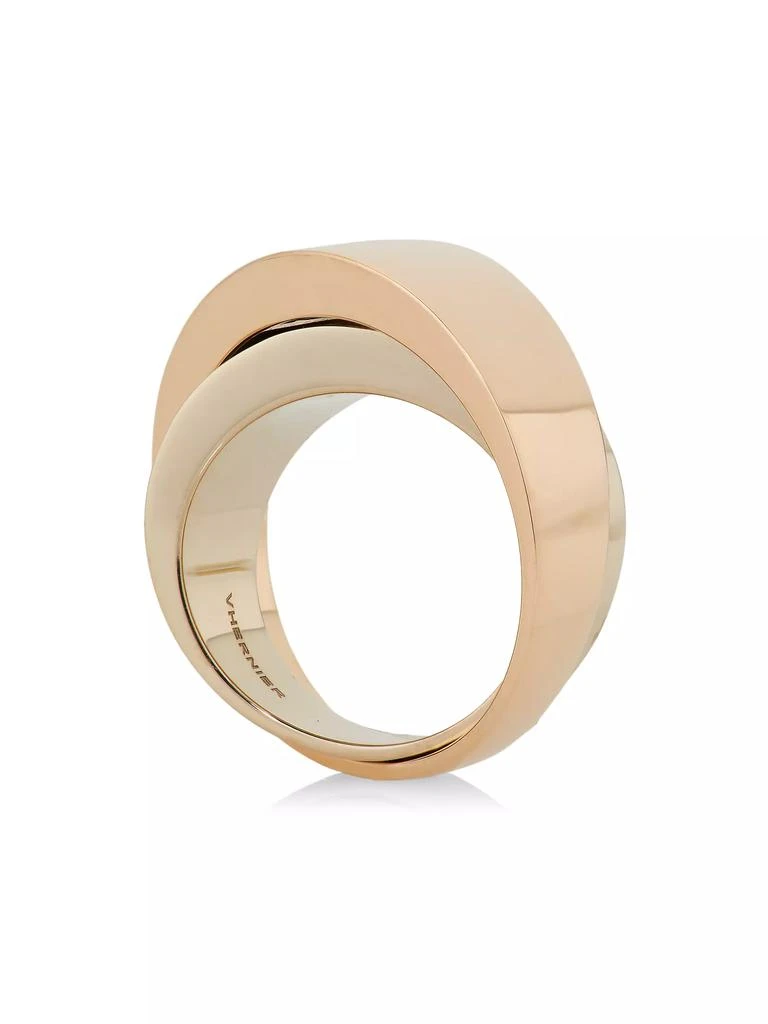商品Vhernier|Tourbillon Two-Tone 18K Gold Midi Ring,价格¥41962,第3张图片详细描述