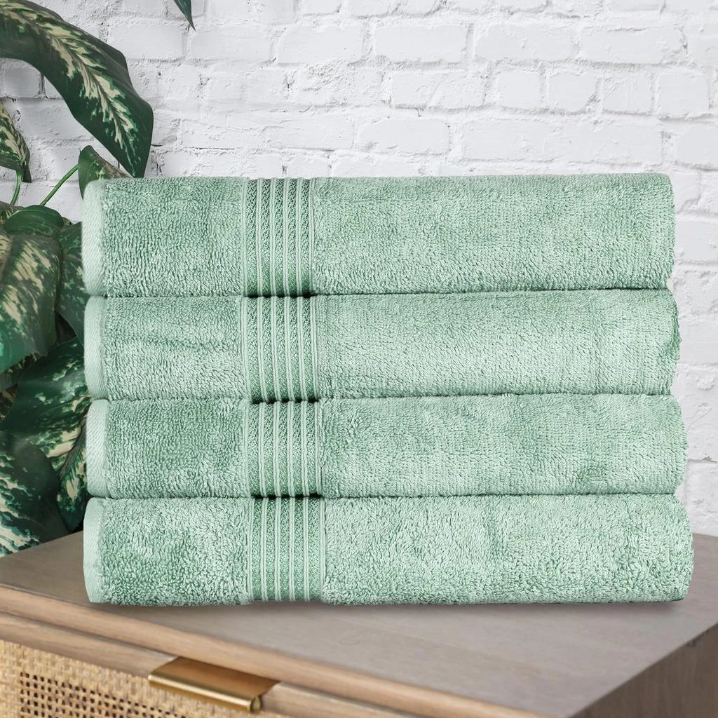 Classic Cotton Absorbent and Quick-Drying 4-Piece Bath Towel Set 商品