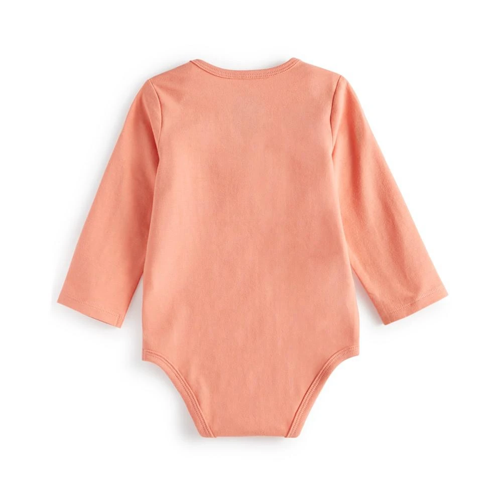 商品First Impressions|Baby Girls Dog Pocket Bodysuit, Created for Macy's,价格¥53,第2张图片详细描述