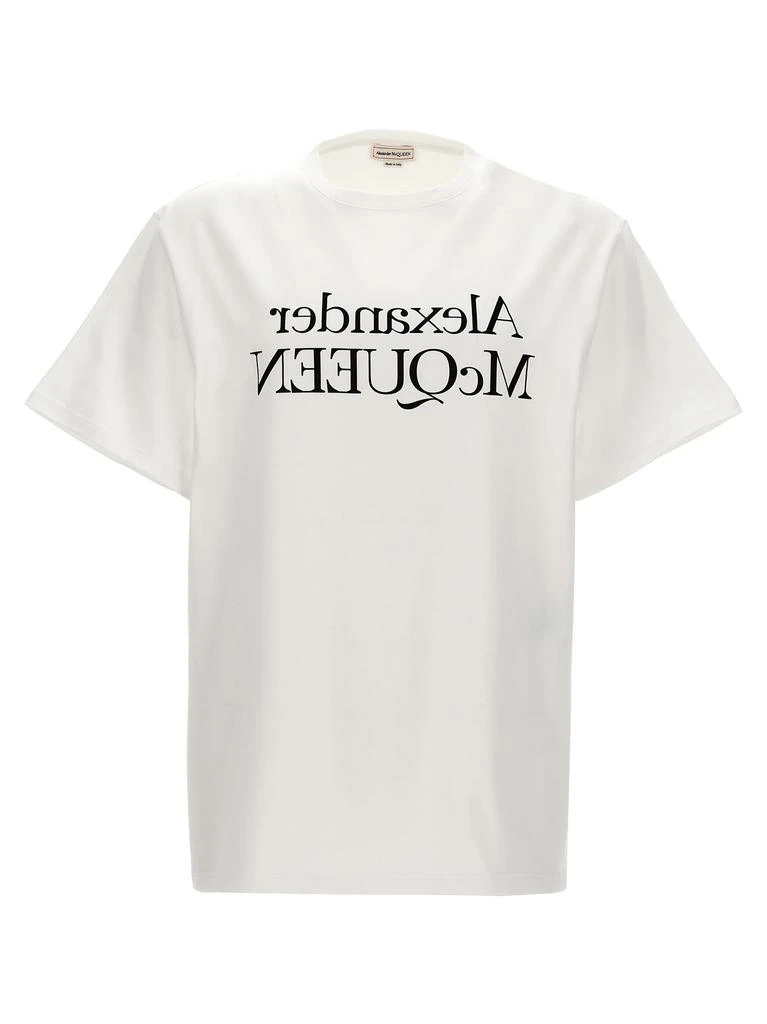 商品Alexander McQueen|Logo Print T-shirt,价格¥2695,第1张图片
