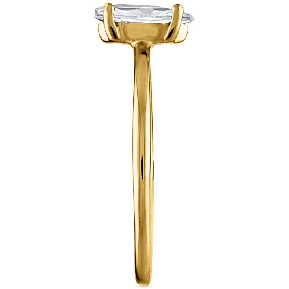 商品OMA THE LABEL|Smaragd 18k Gold-Plated Cubic Zirconia Adjustable Ring,价格¥642,第2张图片详细描述