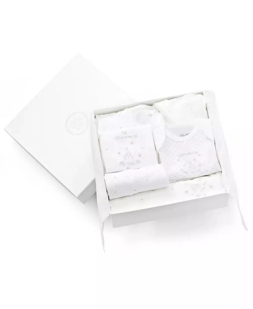 商品Little Me|Baby Boys or Baby Girls Welcome To The World Cotton Gift Set, 6 Piece Set,价格¥380,第1张图片