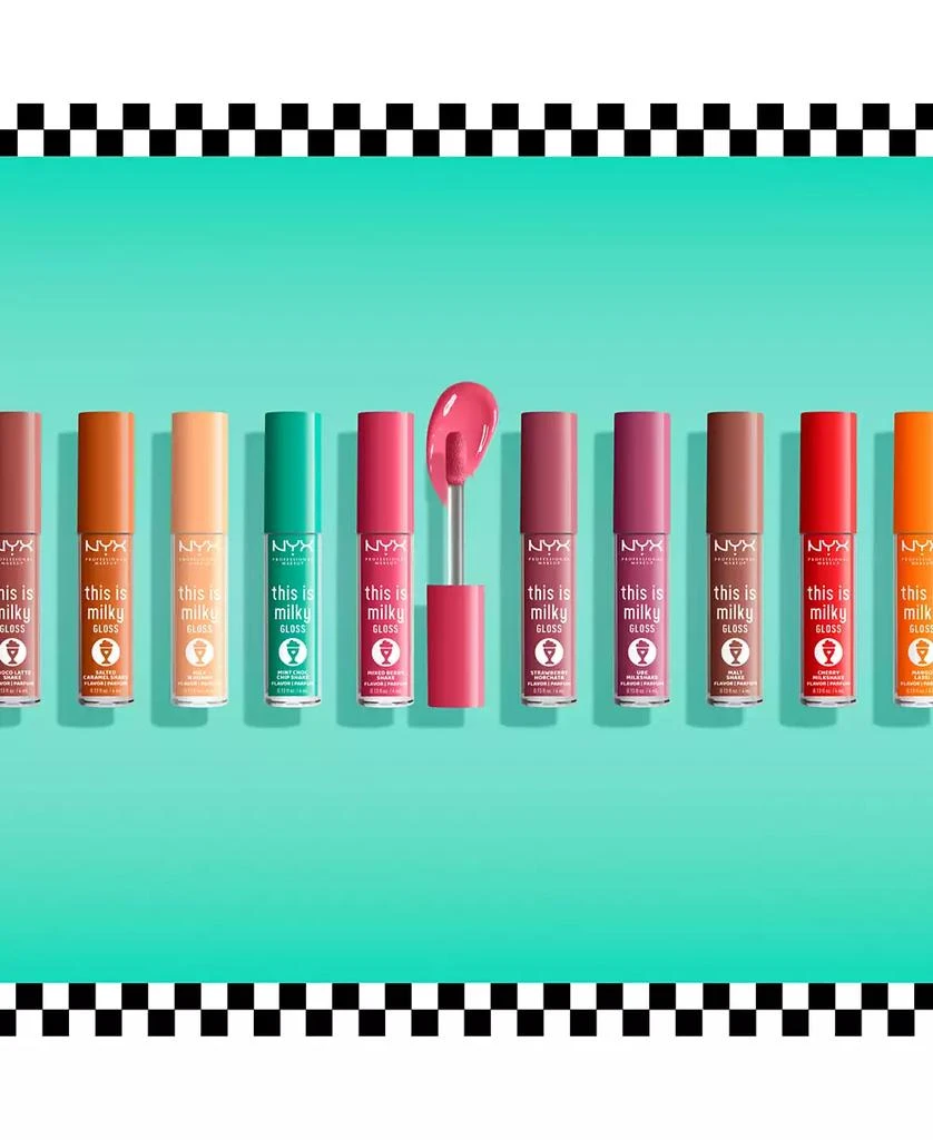 商品NYX Professional Makeup|This Is Milky Gloss,价格¥64,第5张图片详细描述