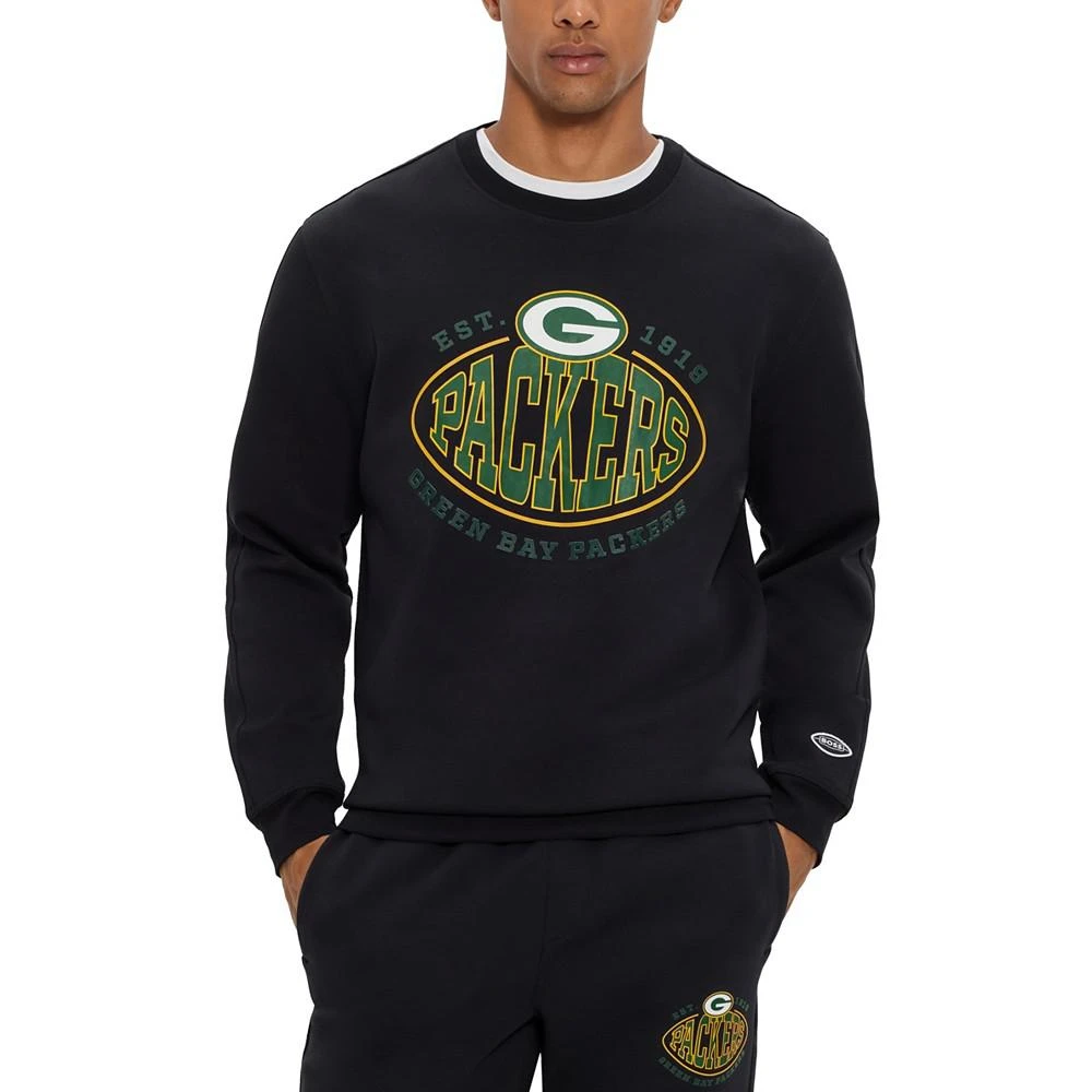 商品Hugo Boss|Men's BOSS x Green Bay Packers NFL Sweatshirt,价格¥912,第1张图片