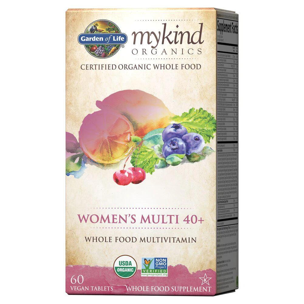 商品Garden of Life|mykind Organics Women's 40+ Multi,价格¥279,第1张图片