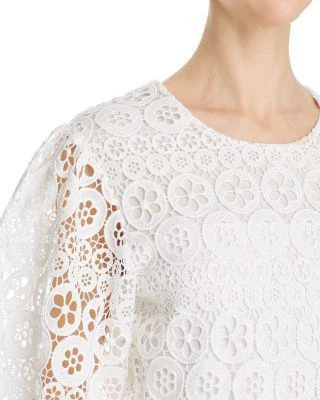 商品Maje|Ingrid Lace Romper,价格¥1539,第3张图片详细描述