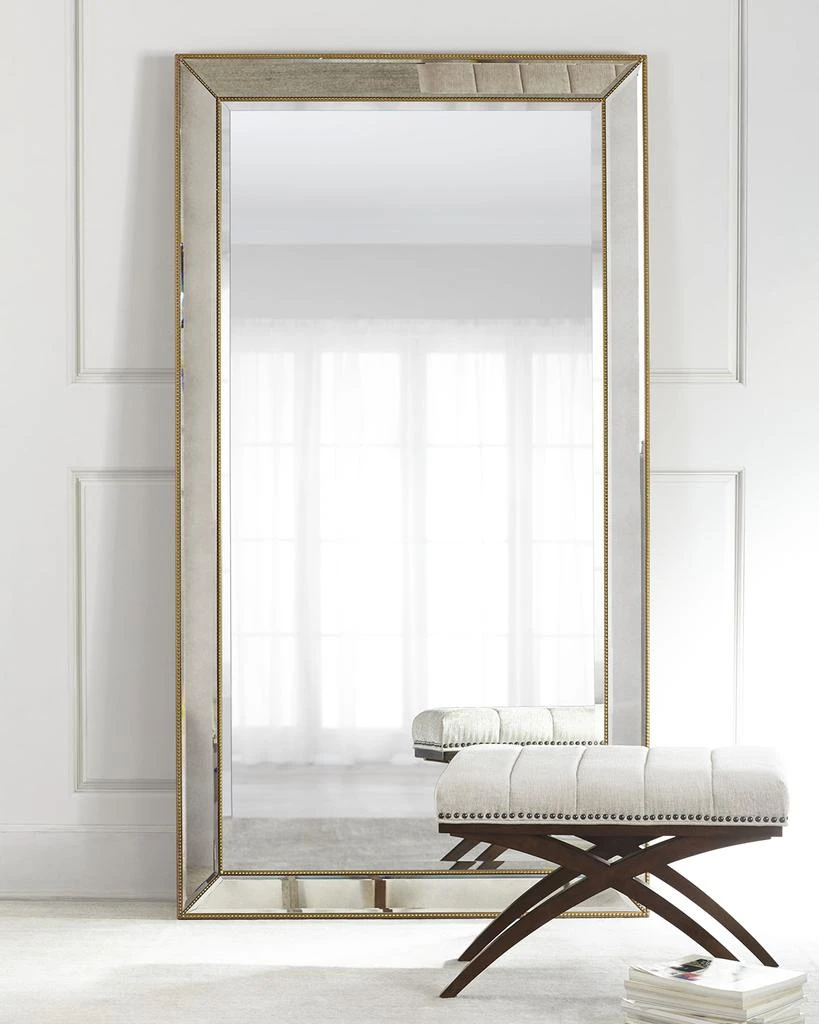 商品Aldina Beaded Floor Mirror, 79"T,价格¥4667,第1张图片