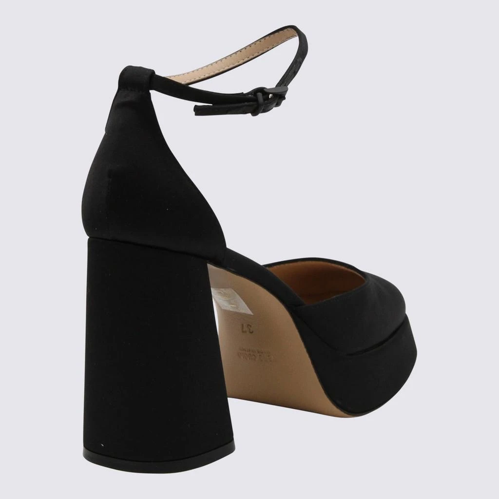 商品ROBERTO FESTA|ROBERTO FESTA BLACK SATIN NICLA PUMPS,价格¥1744,第2张图片详细描述