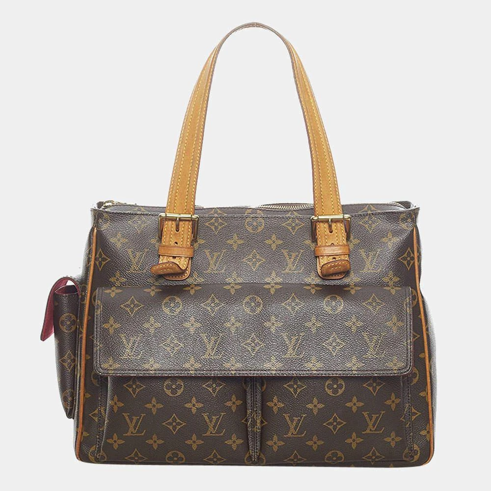 商品[二手商品] Louis Vuitton|Louis Vuitton Brown Monogram Canvas Multipli Cite Tote Bag ,价格¥8522,第1张图片