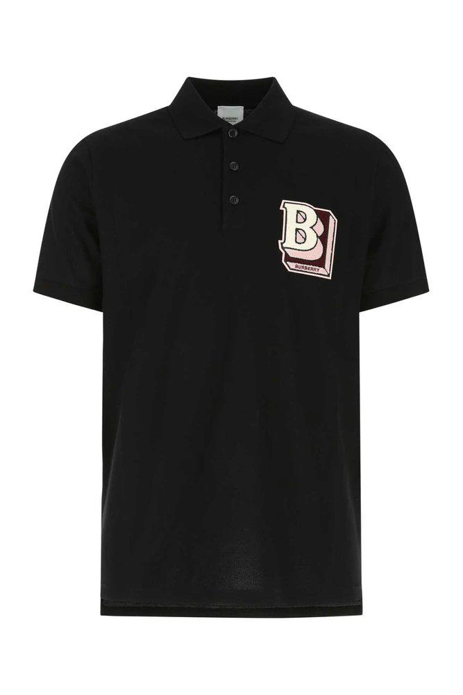 商品Burberry|Burberry Logo Detailed Short-Sleeved Polo Shirt,价格¥2290,第1张图片