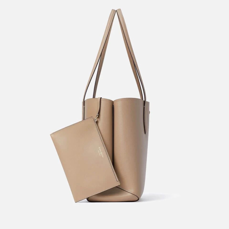 商品Kate Spade|Kate Spade New York All Day Cross-Grain Leather Large Tote Bag,价格¥1139,第4张图片详细描述