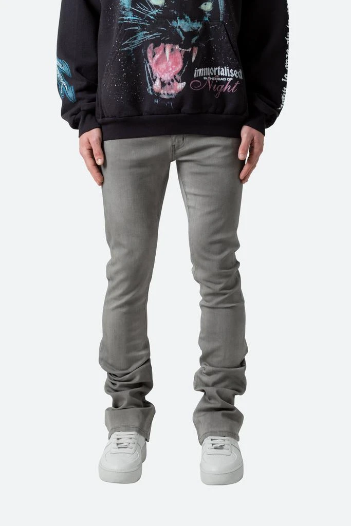 商品MNML|X491 Convertible Skinny Denim - Grey,价格¥233,第1张图片