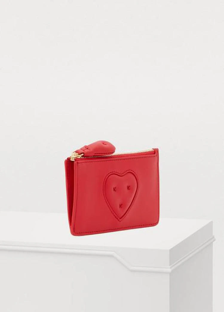 商品Anya Hindmarch|Leather heart card holder,价格¥1803,第2张图片详细描述