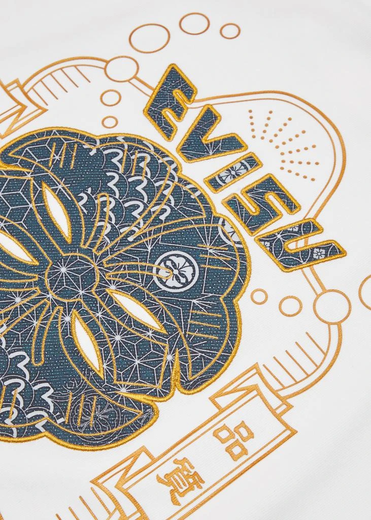 商品Evisu|Logo-embroidered cotton T-shirt,价格¥1200,第5张图片详细描述