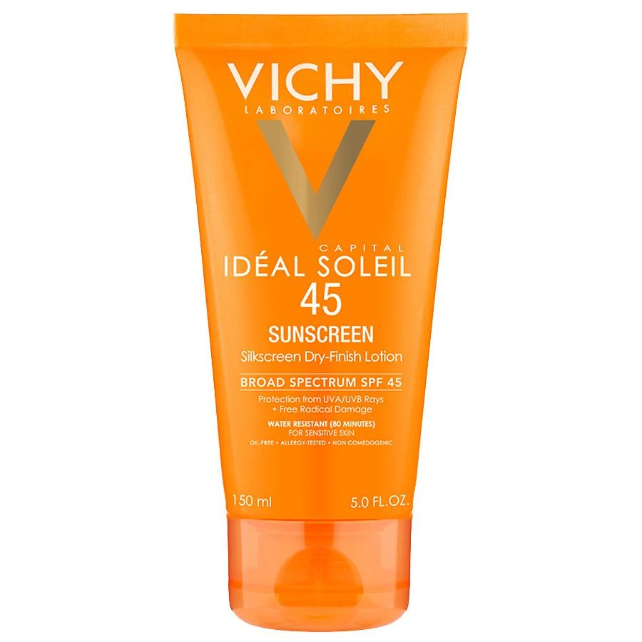 商品Vichy|Vichy Capital Soleil Silkscreen Dry-Finish Face and Body Sunscreen Lotion SPF 45,价格¥233,第1张图片