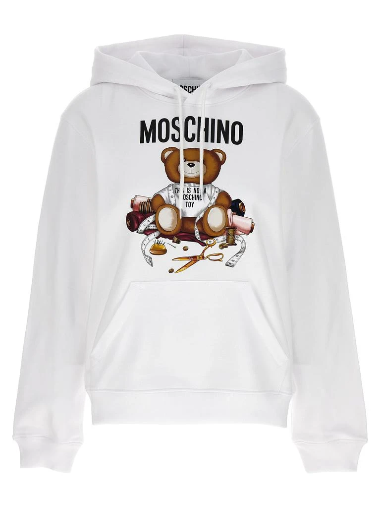 商品Moschino|Orsetto Sarto Sweatshirt White,价格¥1608,第1张图片