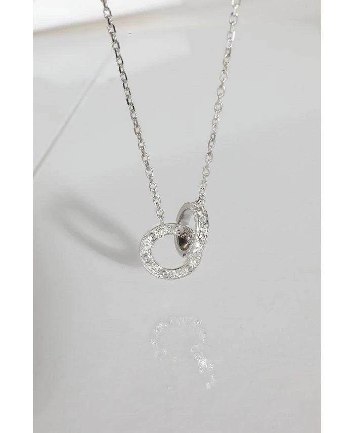 商品Cartier|Love 18K White Gold Fashion Necklace,价格¥39513,第3张图片详细描述