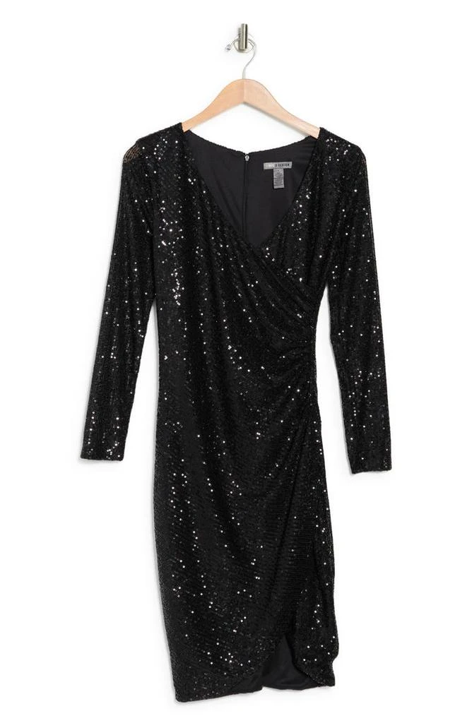 商品Love by Design|Frances Sequin V-Neck Dress,价格¥363,第3张图片详细描述