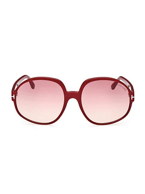 商品Tom Ford|61MM Round Sunglasses,价格¥3238,第1张图片