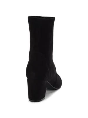 商品Stuart Weitzman|Yuliana Leather Sock Boots,价格¥1972,第3张图片详细描述