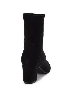 商品Stuart Weitzman|Yuliana Leather Sock Boots,价格¥1876,第5张图片详细描述