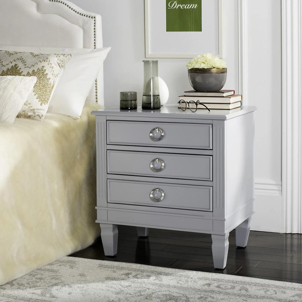 商品Safavieh|Kira Three Drawer Night Stand,价格¥2344,第1张图片