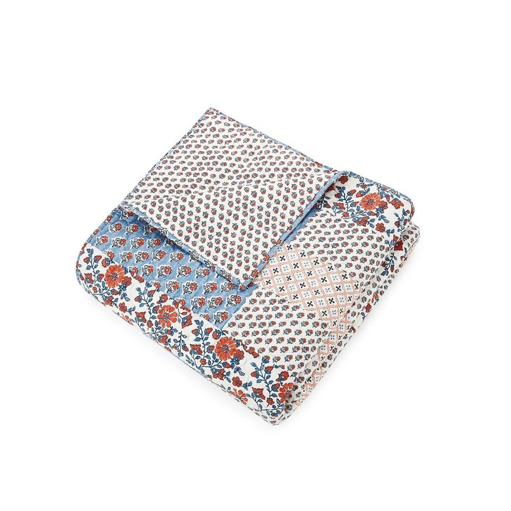 商品Jessica Simpson|CLOSEOUT! Tallulah Floral King Quilt,价格¥2069,第4张图片详细描述
