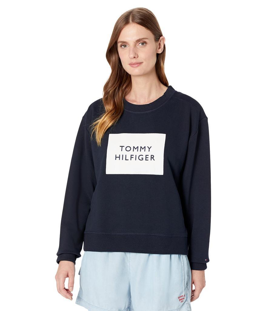 商品Tommy Hilfiger|Signature Relaxed Sweatshirt,价格¥347-¥488,第1张图片