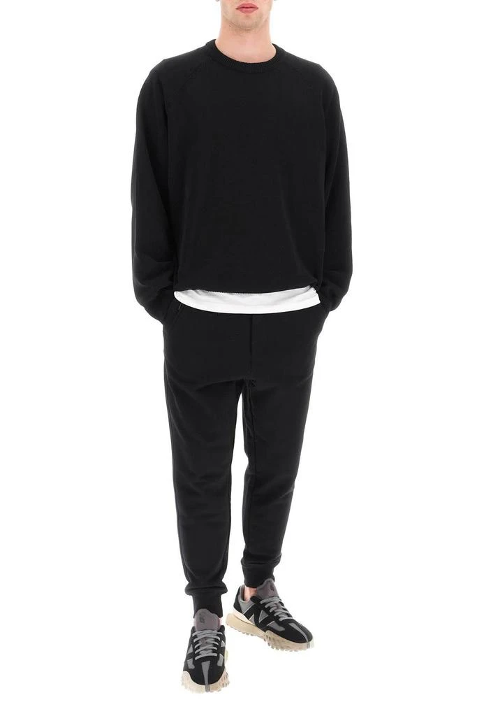 商品Y-3|COTTON AND LINEN BLEND KNIT WITH REAR LOGO,价格¥791,第2张图片详细描述