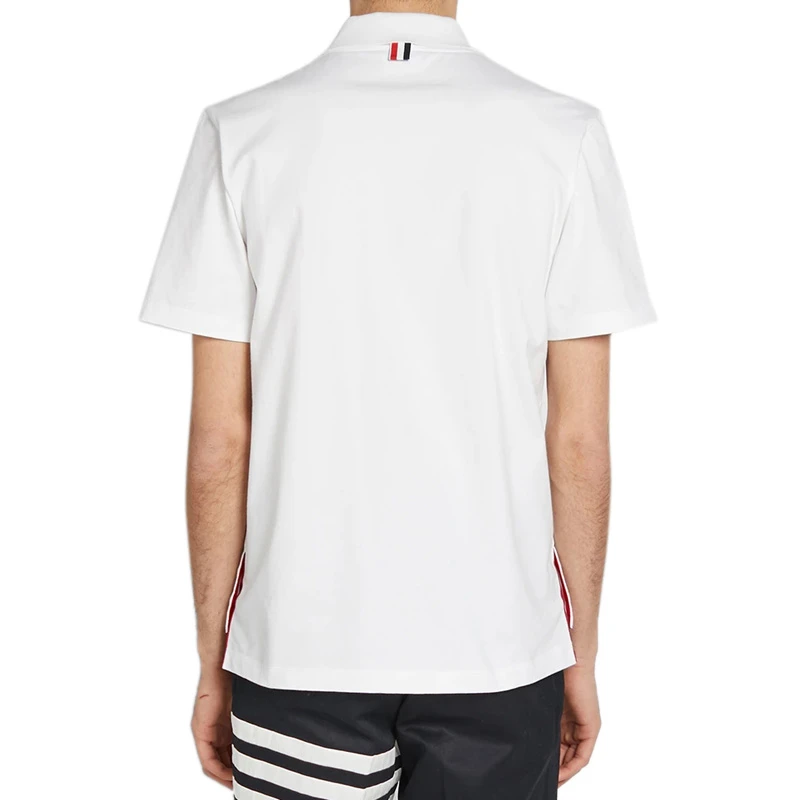 Thom Browne 男士白色POLO MJP060A-01454-100 商品