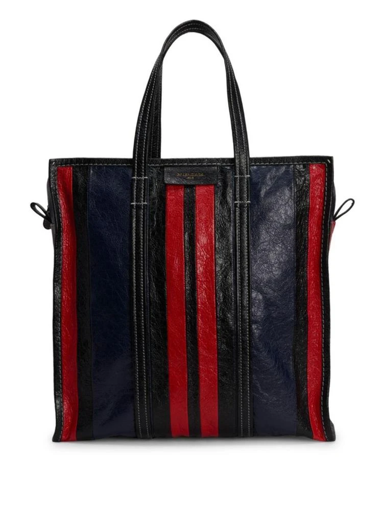 商品Balenciaga|Medium Bazar Stripe Shopper,价格¥7685,第1张图片