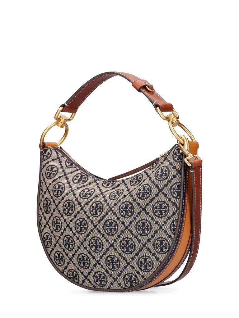 商品Tory Burch|T Monogram Jacquard Mini Crescent Bag,价格¥3048,第3张图片详细描述