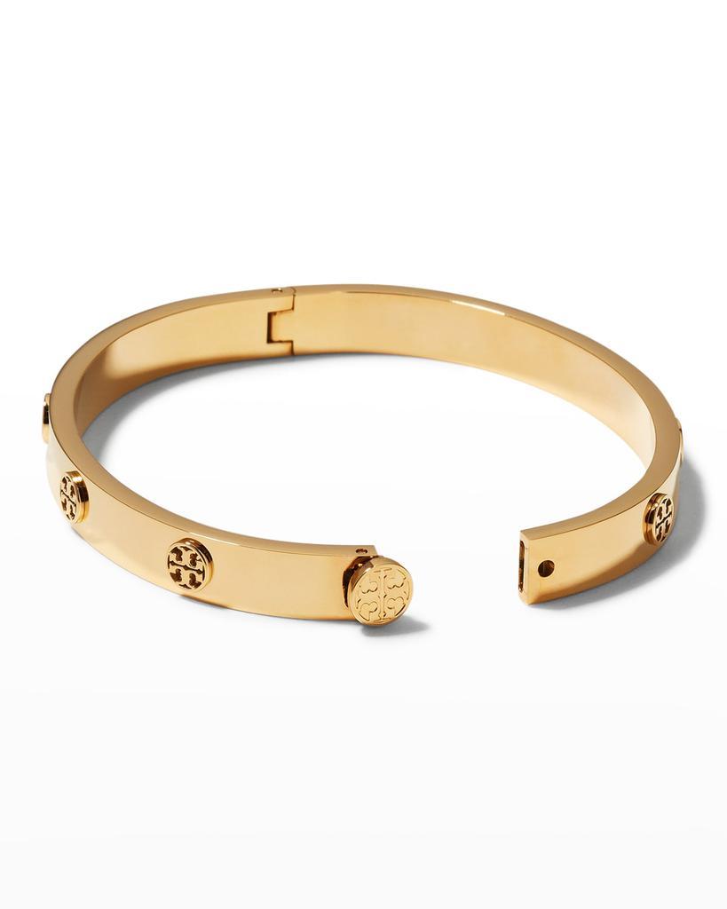 商品Tory Burch|Miller Stud Hinge Bracelet,价格¥1309,第6张图片详细描述